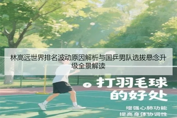 林高远世界排名波动原因解析与国乒男队选拔悬念升级全景解读